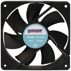 Ludger Mini 12V 3” Square Rotary Cooling Fan