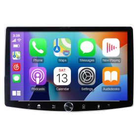 Elite Car Audio Single Din 10.1" Am/Fm/Bt Wireless Carplay & Android Auto