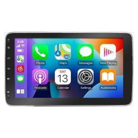 Elite Car Audio Single Din 360 Degree Swivel 10.1" Am/Fm/Bt Wireless Carplay & Android Auto