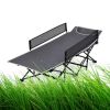 Portable Travel Kid Bed with Guardrail for Outdoor Indoor