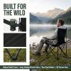 4/8pcs quick-open outdoor folding chair, ready to use, polyester fabric and stainless steel, good for outdoor, travel and camping, easy to store